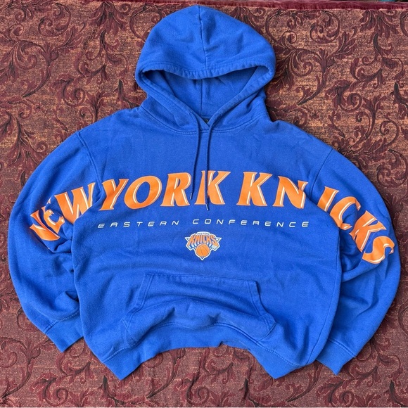 VTG NY Knicks NBA Unk Hoodie - Picture 1 of 4